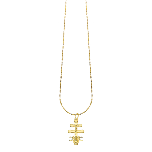 VJ00051/43 COLLAR.CRISTO.CRUZ-20MM.CA  1.11gr