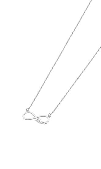 WS03157/45 COLLAR.COLGANTE.INFINITO-24MM.MAMA.