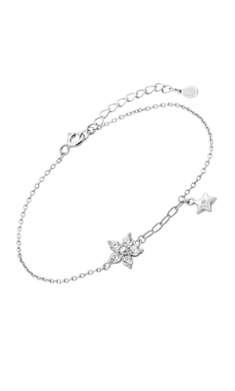 WS03233/19 PULSERA.FLOR.ESTRELLA.CIRC.16+3CM