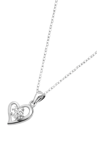 WS03266/45 COLLAR.COLGAN.CORAZON.CIRC.42+3CM