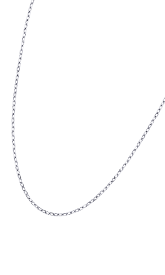 WS03698/45 CADENA.FINA.PLATEADA.42+3CM