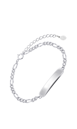 WS03708/16 PULSERA.PLACA.14+2CM