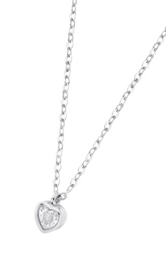 WS03714/45 COLLAR CORAZON CIRCONITAS 42+3cm