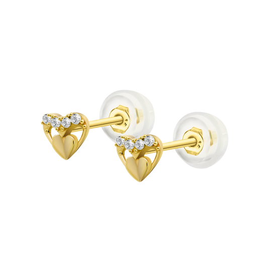 HIN00178 PDTES.SILI-ORO.CORAZON-5MM  0.34gr