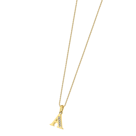 AF00046/A COLLAR.LETRA-A-9MM.5-CIRC.  1.58gr
