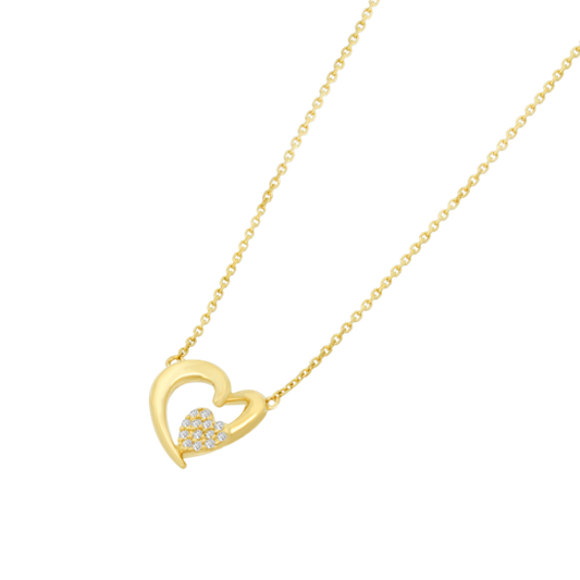 HIN00074/43 COLLAR.CORAZON.CIRC.40+3CM  1.61gr