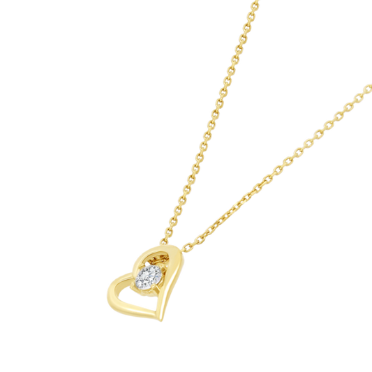 HIN00082/43 COLLAR.CORAZON.CIRC.40+3CM  1.23gr