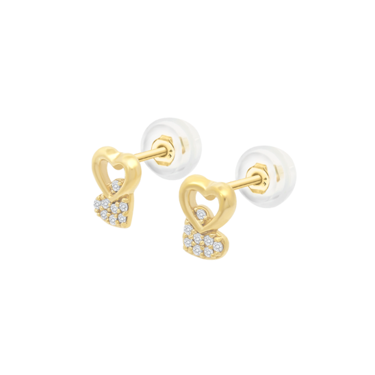 HIN00087 PDTES.SILICO-ORO.CORAZONES  0.88gr